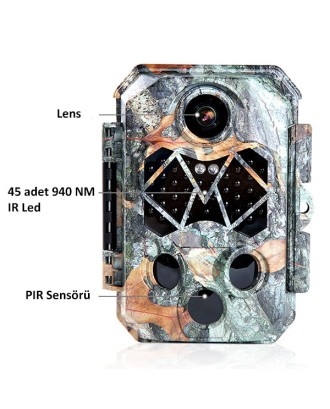 TrailCam 810 Foto Kapan - Wifi 32 MP 4K